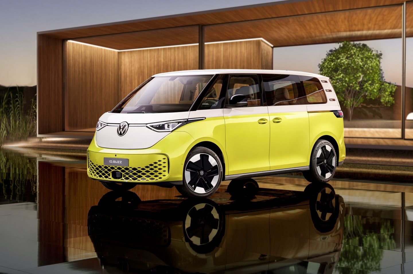 This is the all-new Volkswagen ID. Buzz