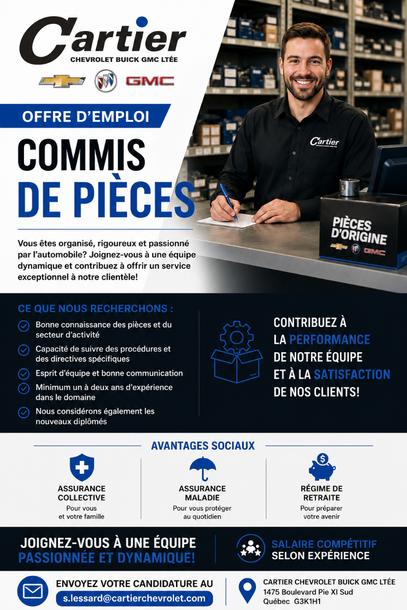 Commis aux pièces