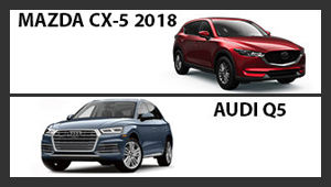 Mazda CX-5 2018 versus Audi Q5
