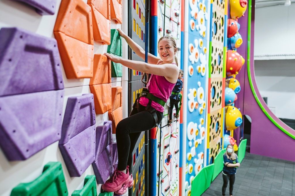 Indoor Climbing at Clip 'n Climb Laval