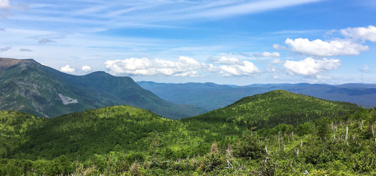 view of Gaspesie National Park