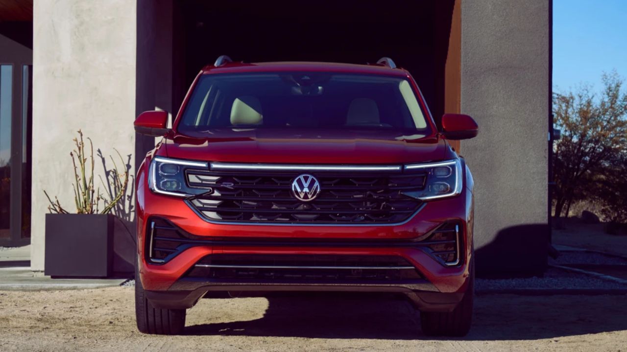 vue frontale d'une VW Atlas 2026