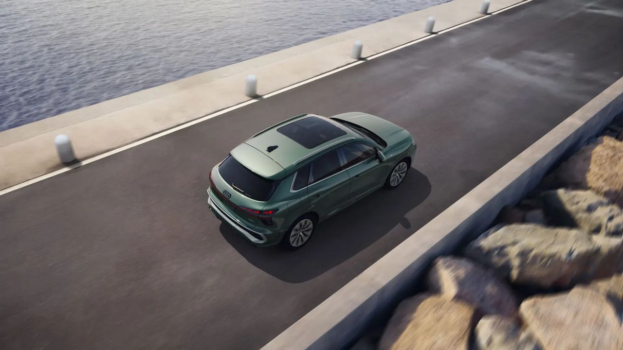 rear side view of a 2026 Audi Q3
