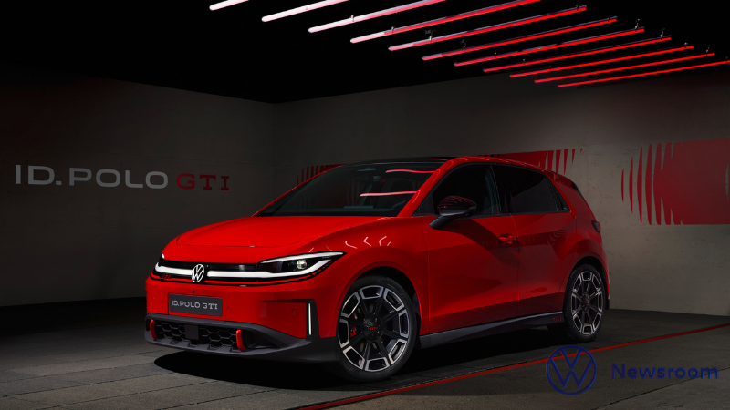 Red ID. Polo GTI, Volkswagen's first fully electric GTI