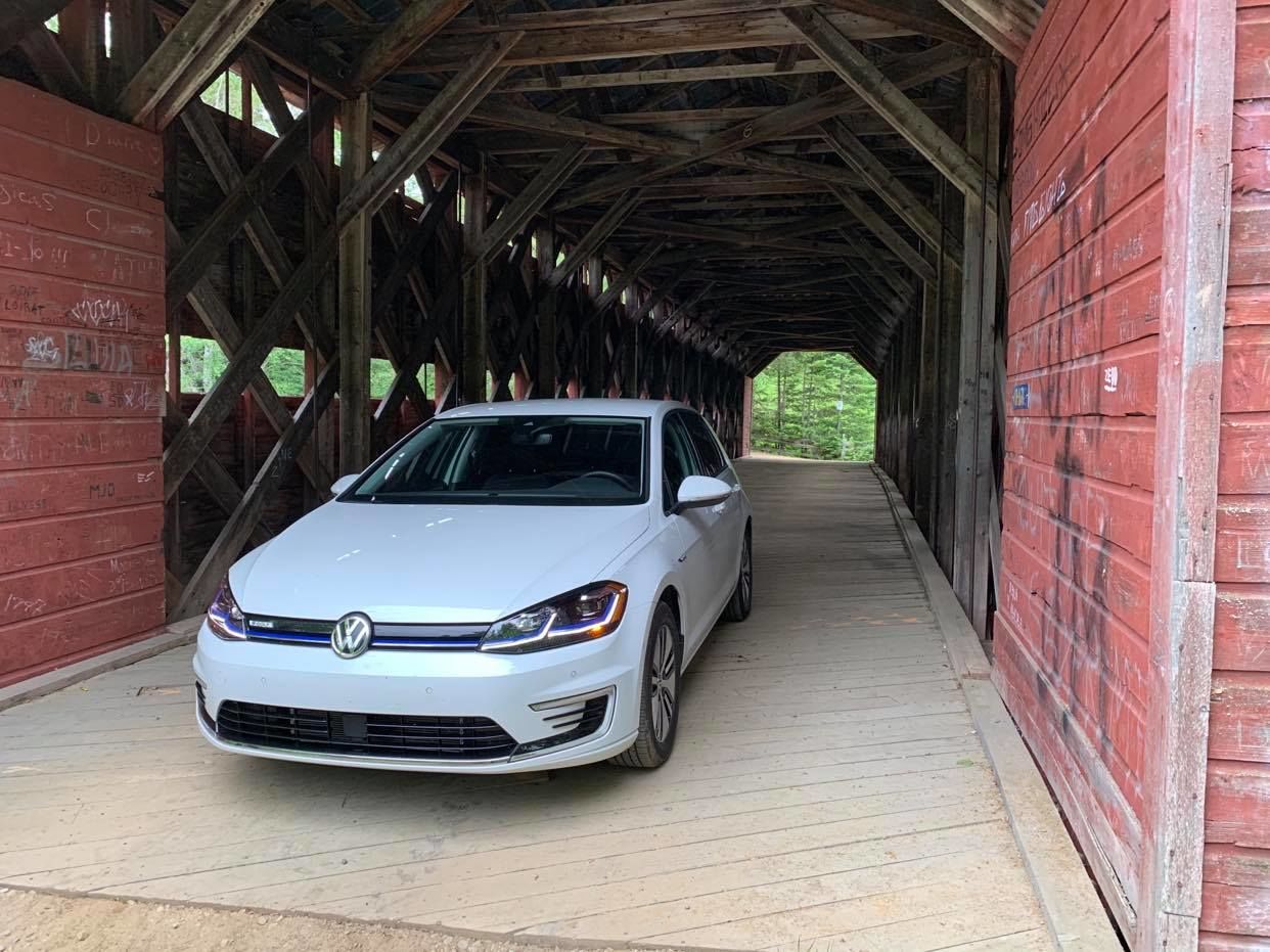 Getaway to Charlevoix aboard the e-Golf