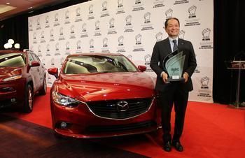 The new Mazda6 on the top of the podium!