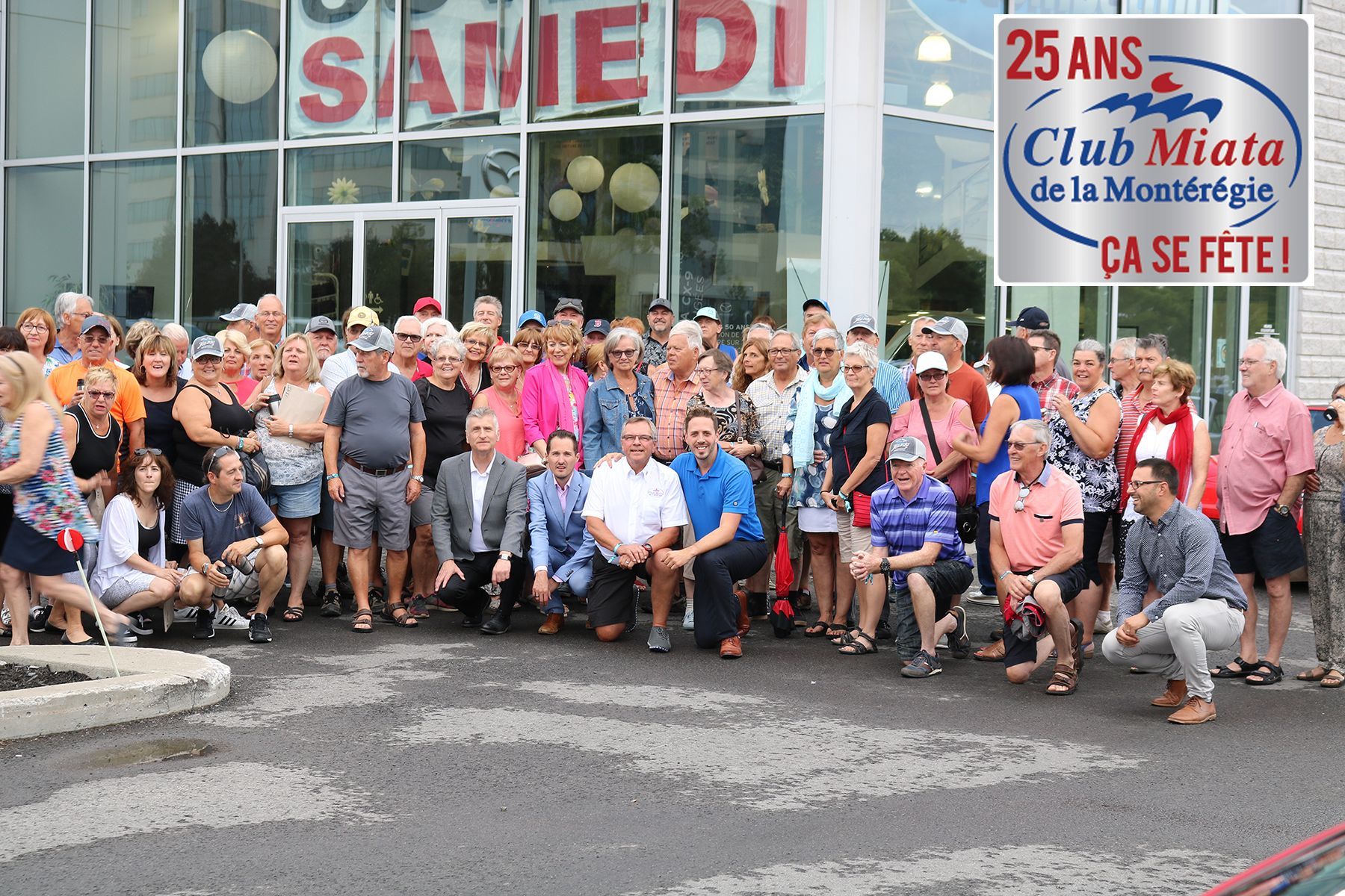 Un samedi ensoleillé pour le Club Miata de la Montérégie!