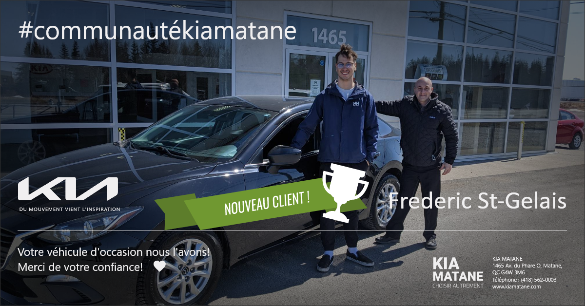 Communauté Occasion Kia Matane