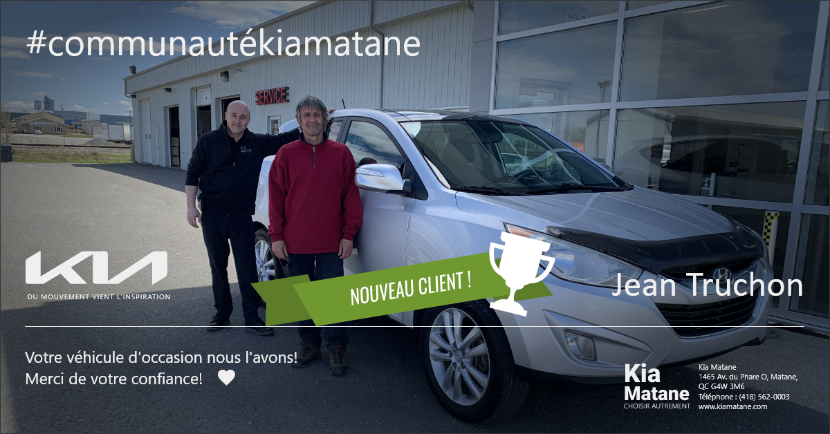 Communauté Occasion Kia Matane