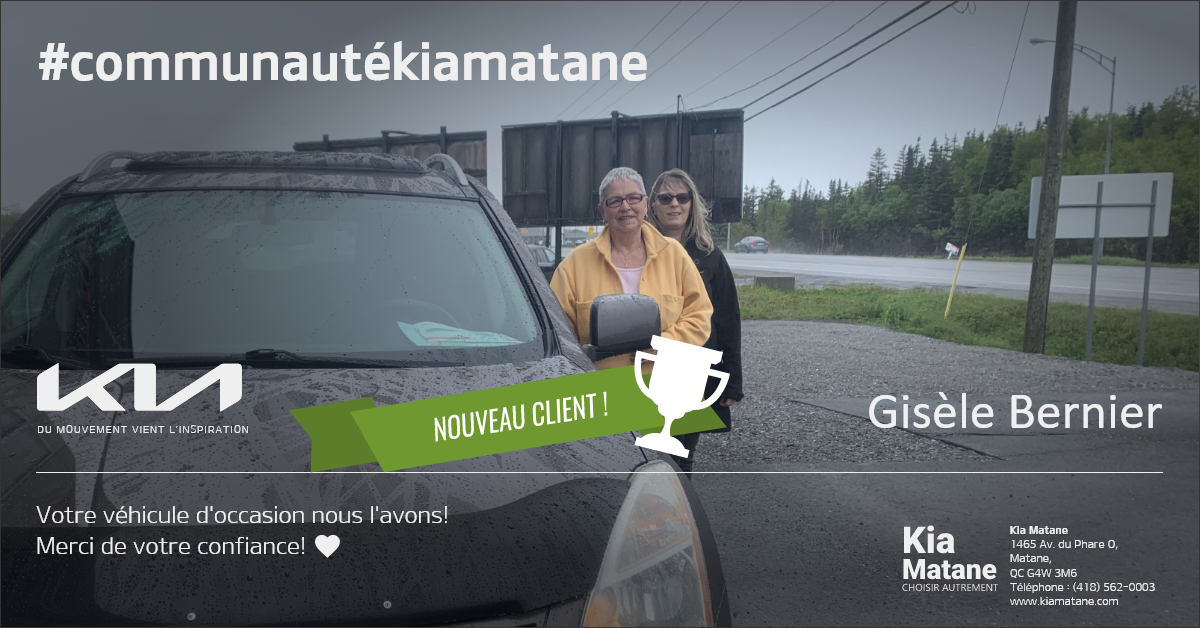 Communauté Occasion Kia Matane