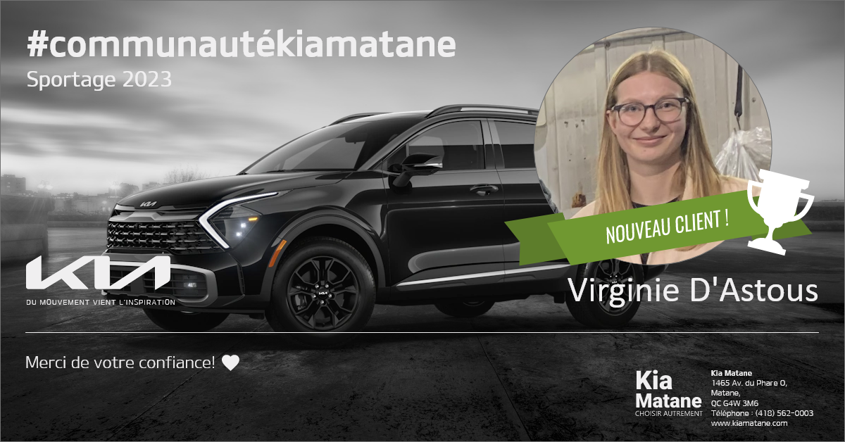 Communauté Sportage Kia Matane