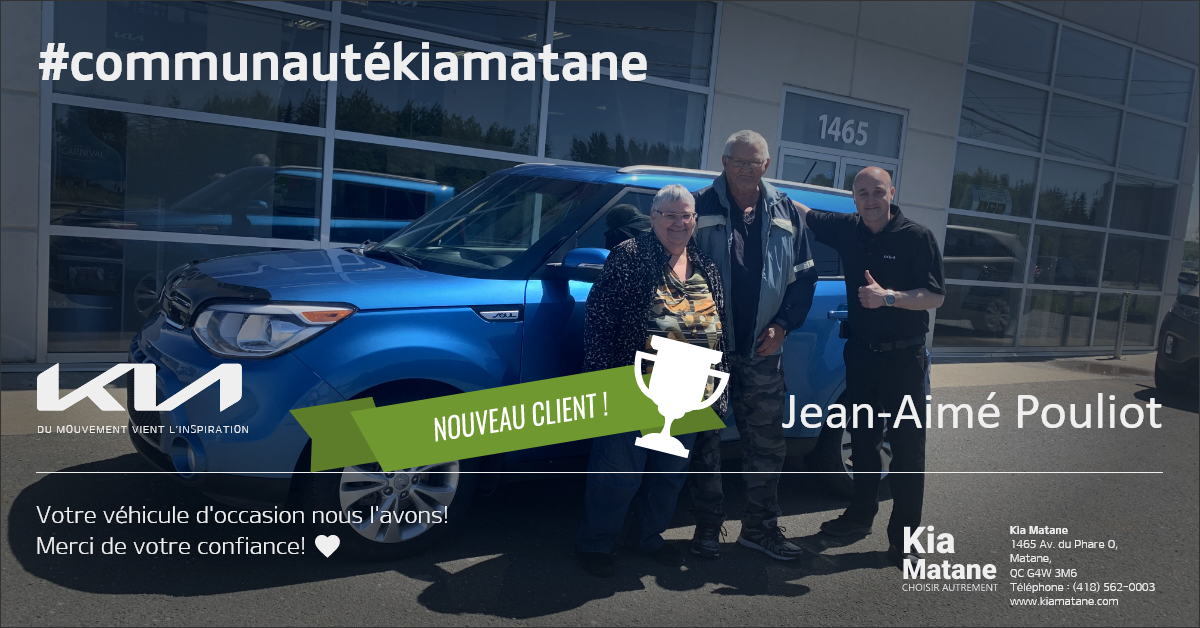 Communauté Occasion Kia Matane