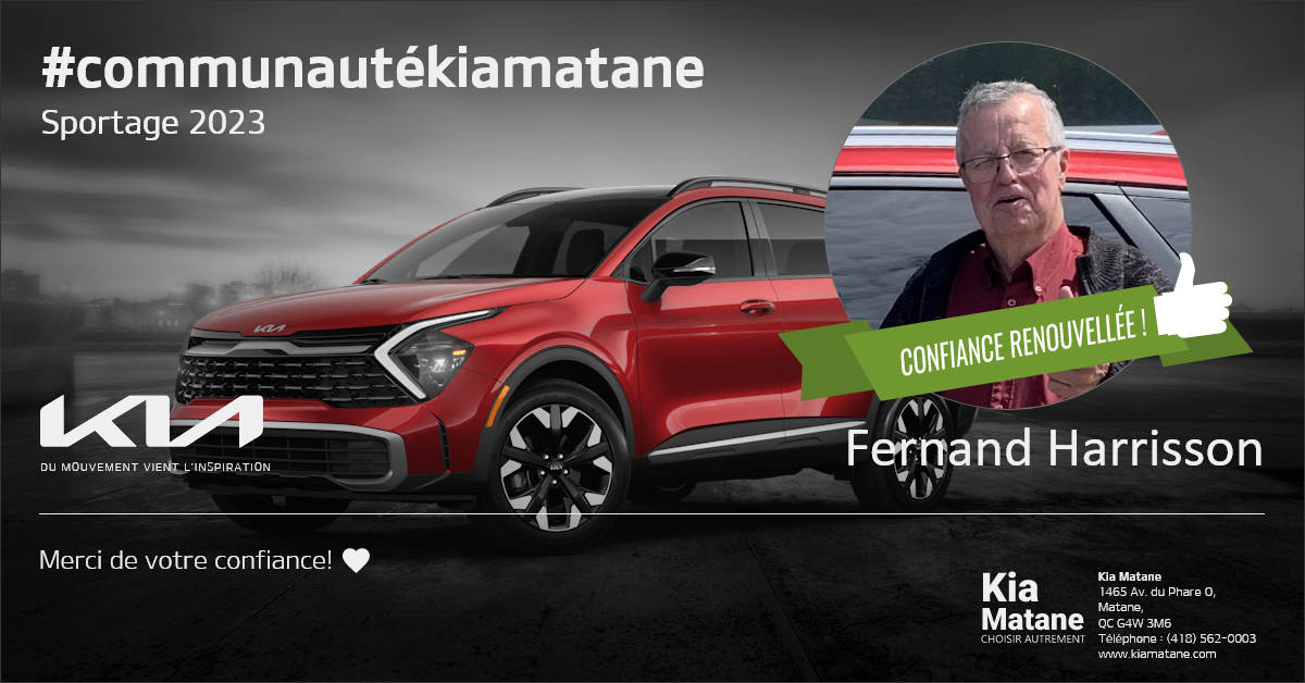 Communauté Sportage Kia Matane