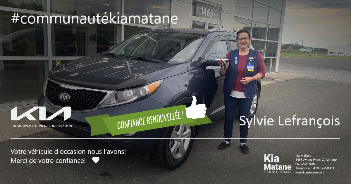 Communauté Occasion Kia Matane