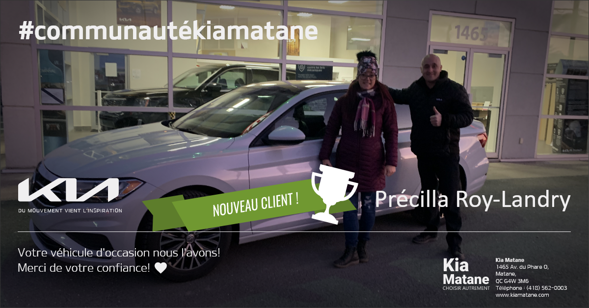 Communauté Occasion Kia Matane