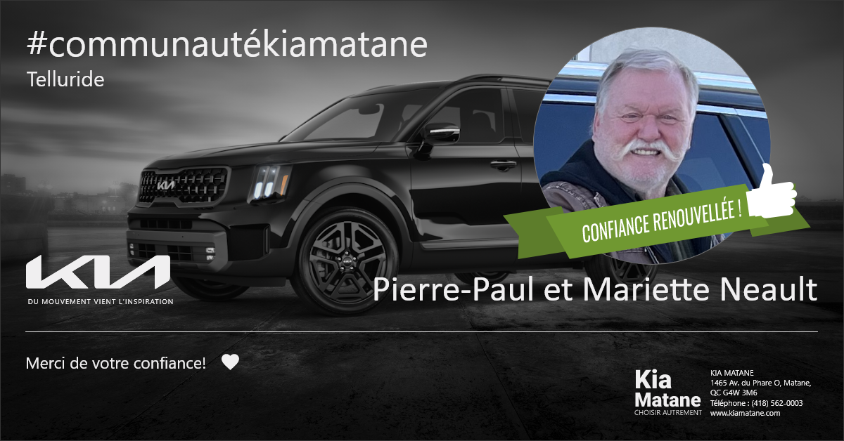 Communauté Telluride Kia Matane