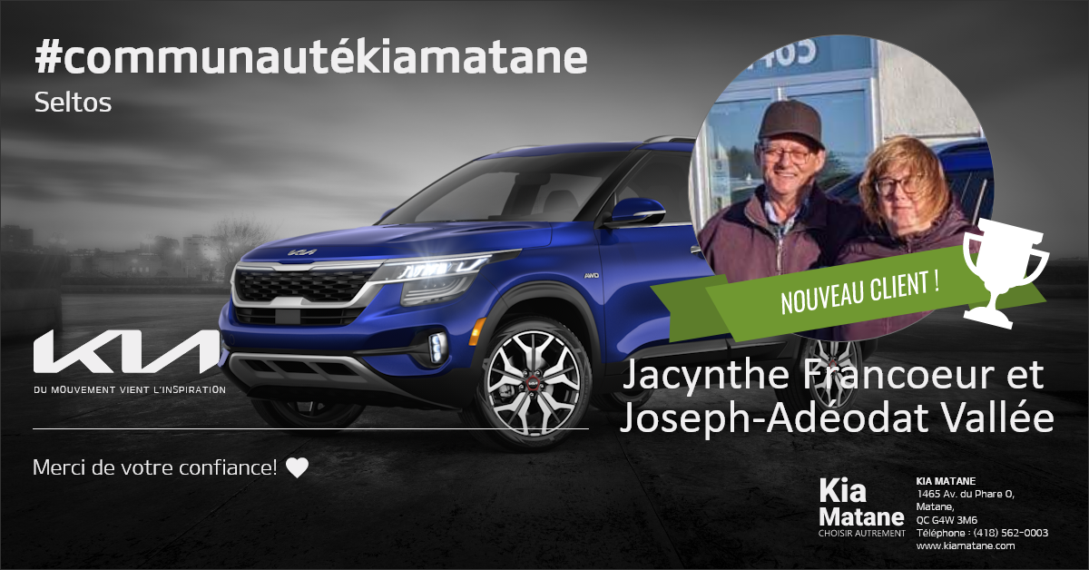 Communauté Seltos Kia Matane