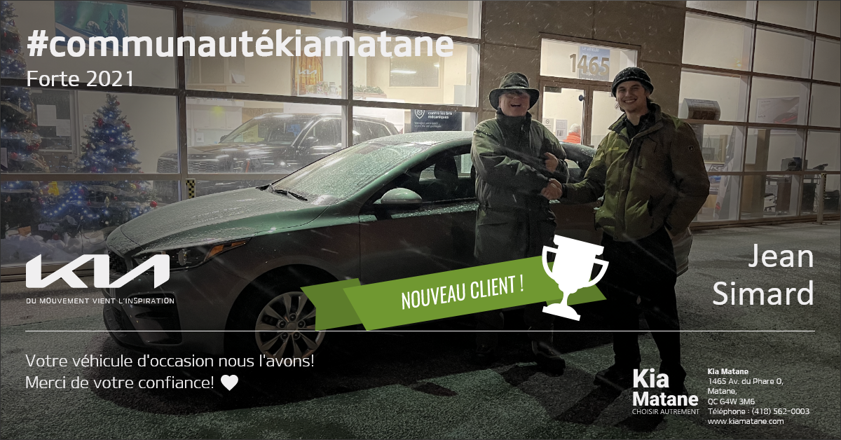 Communauté Occasion Kia Matane