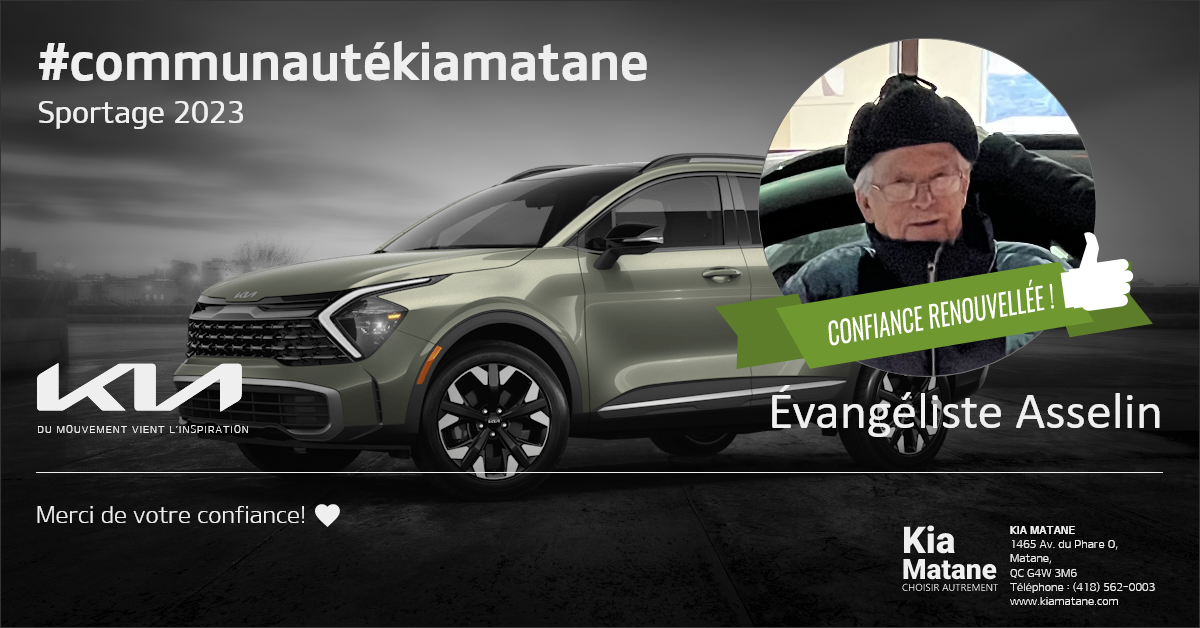 Communauté Sportage Kia Matane