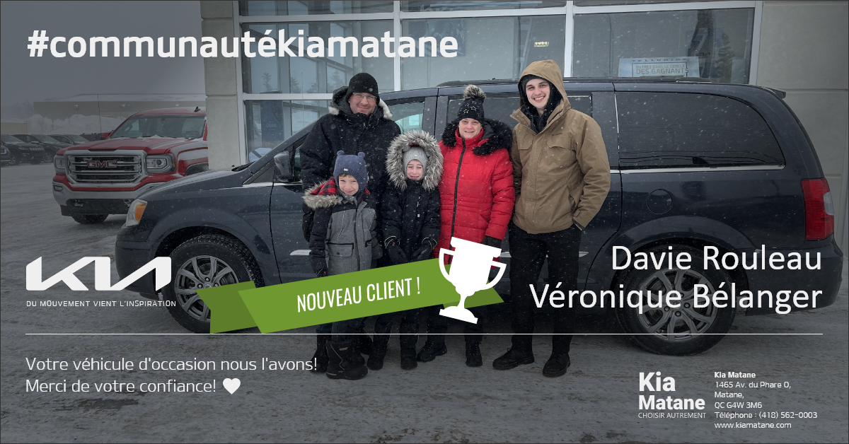 Communauté Occasion Kia Matane