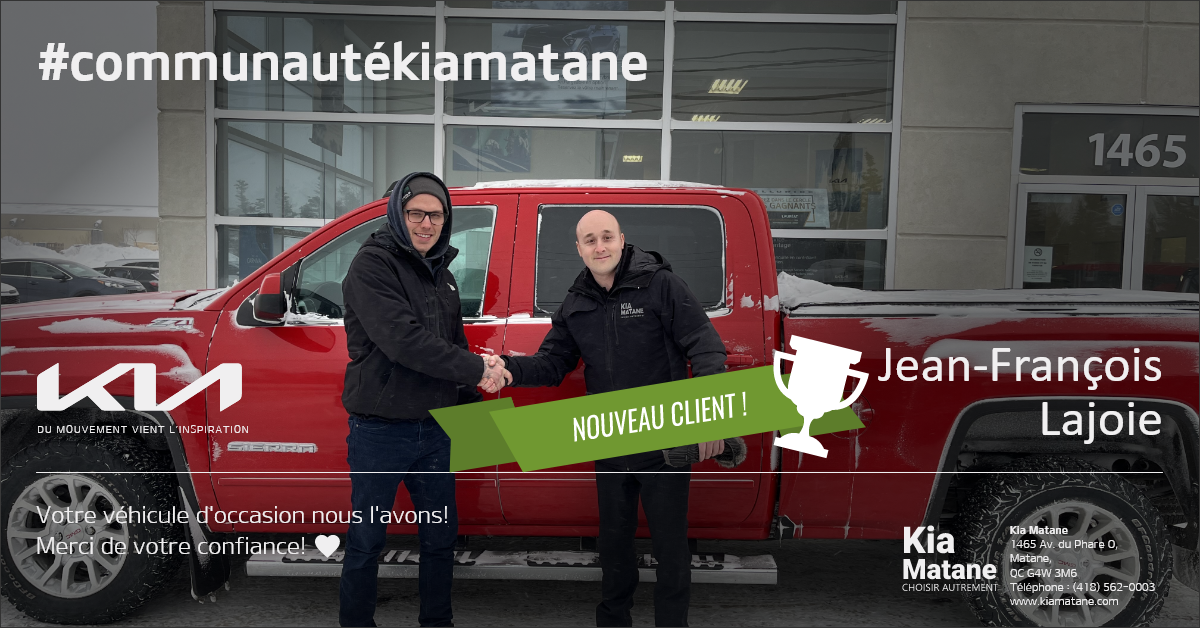 Communauté Occasion Kia Matane