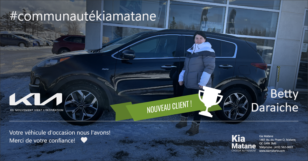 Communauté Occasion Kia Matane