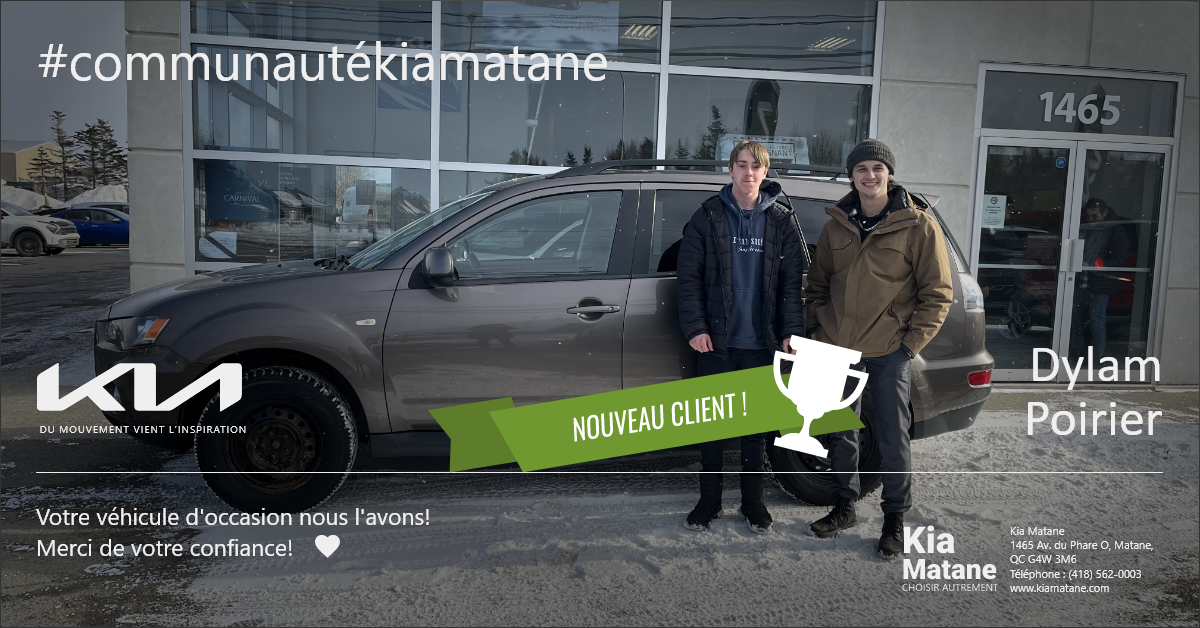 Communauté Occasion Kia Matane