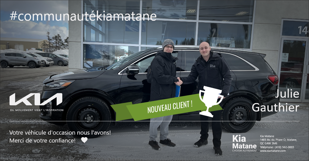 Communauté Occasion Kia Matane