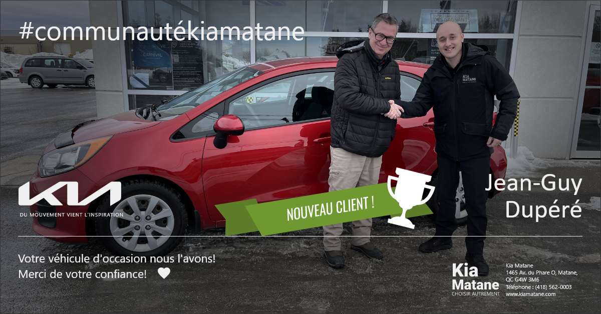 Communauté Occasion Kia Matane