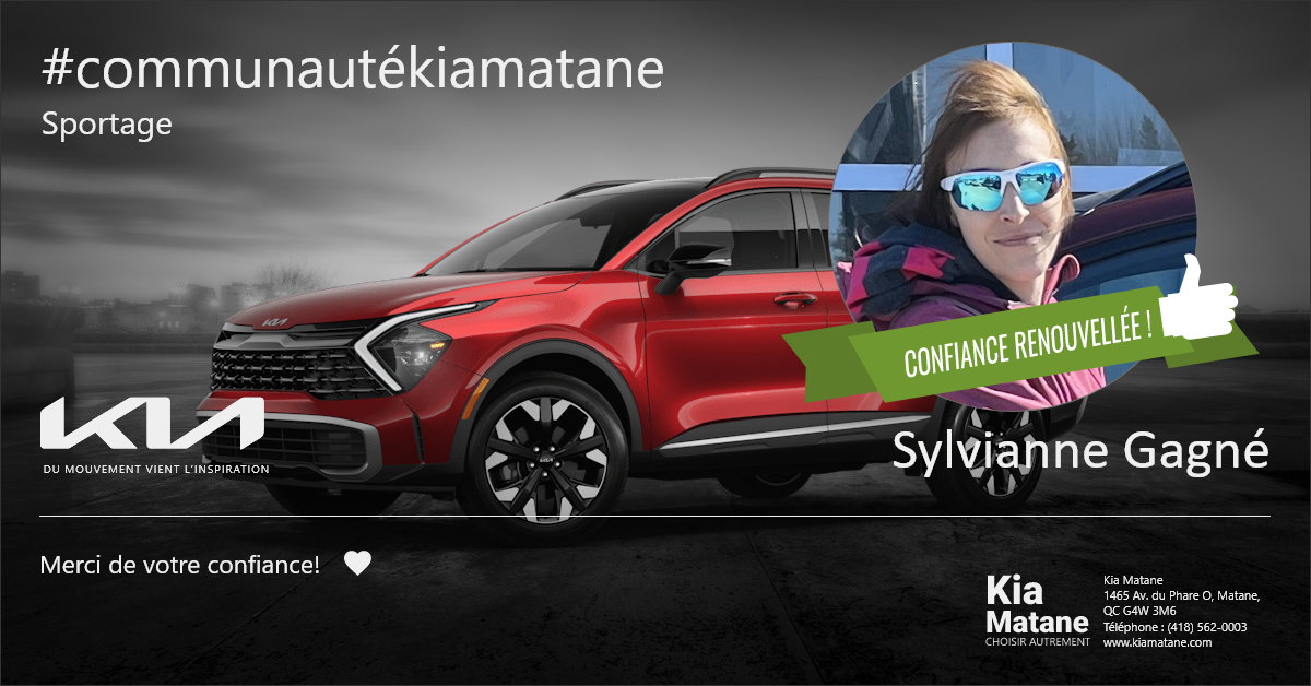 Communauté Sportage Kia Matane