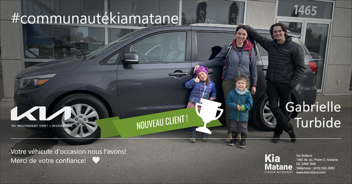 Communauté Occasion Kia Matane