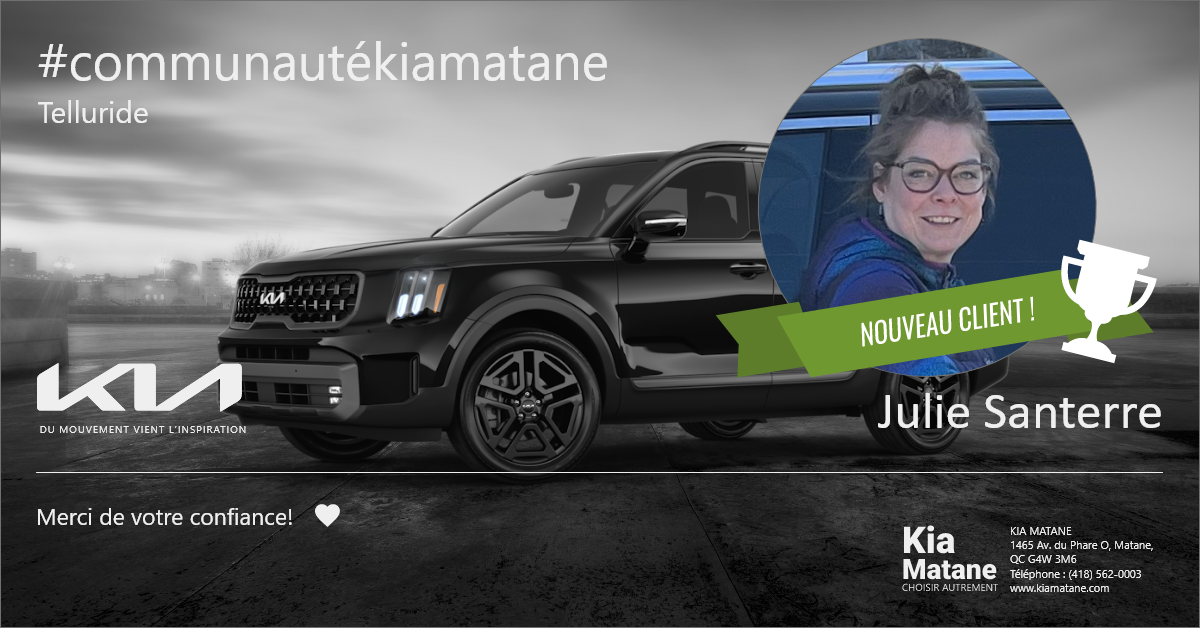 Communauté Telluride Kia Matane