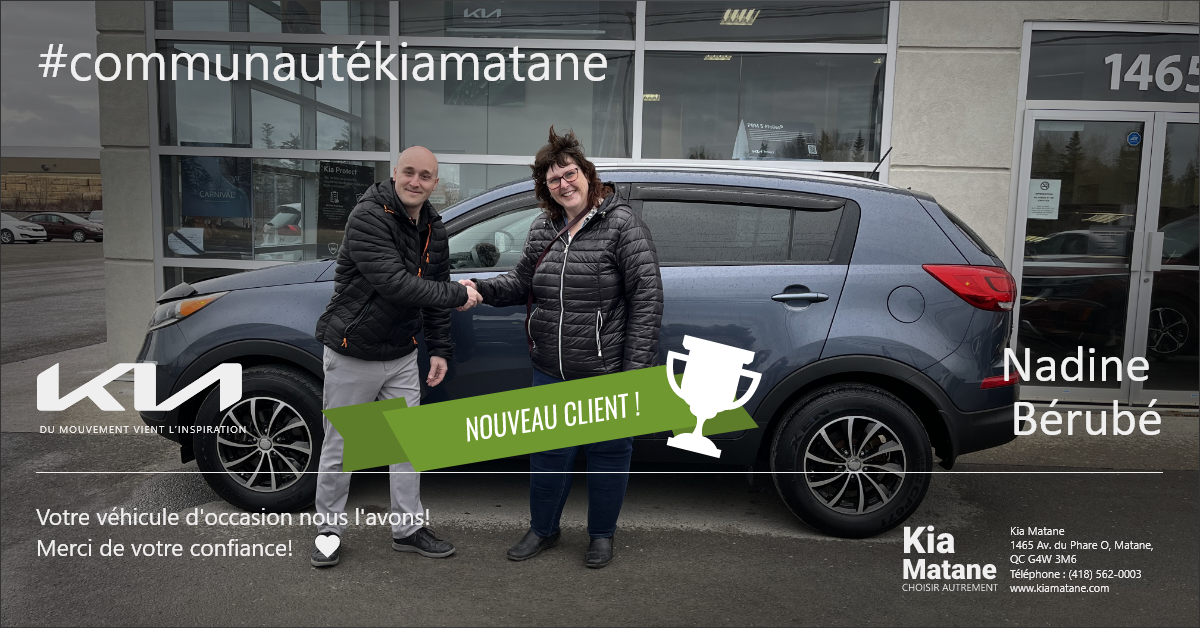 Communauté Occasion Kia Matane