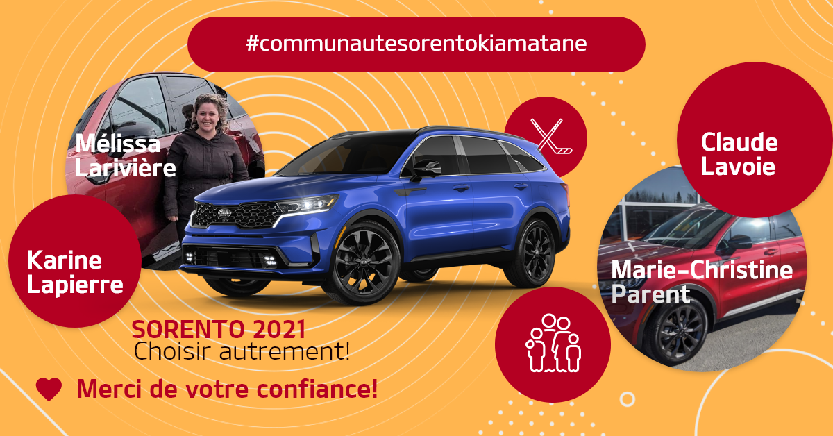 Communauté Sorento Kia Matane