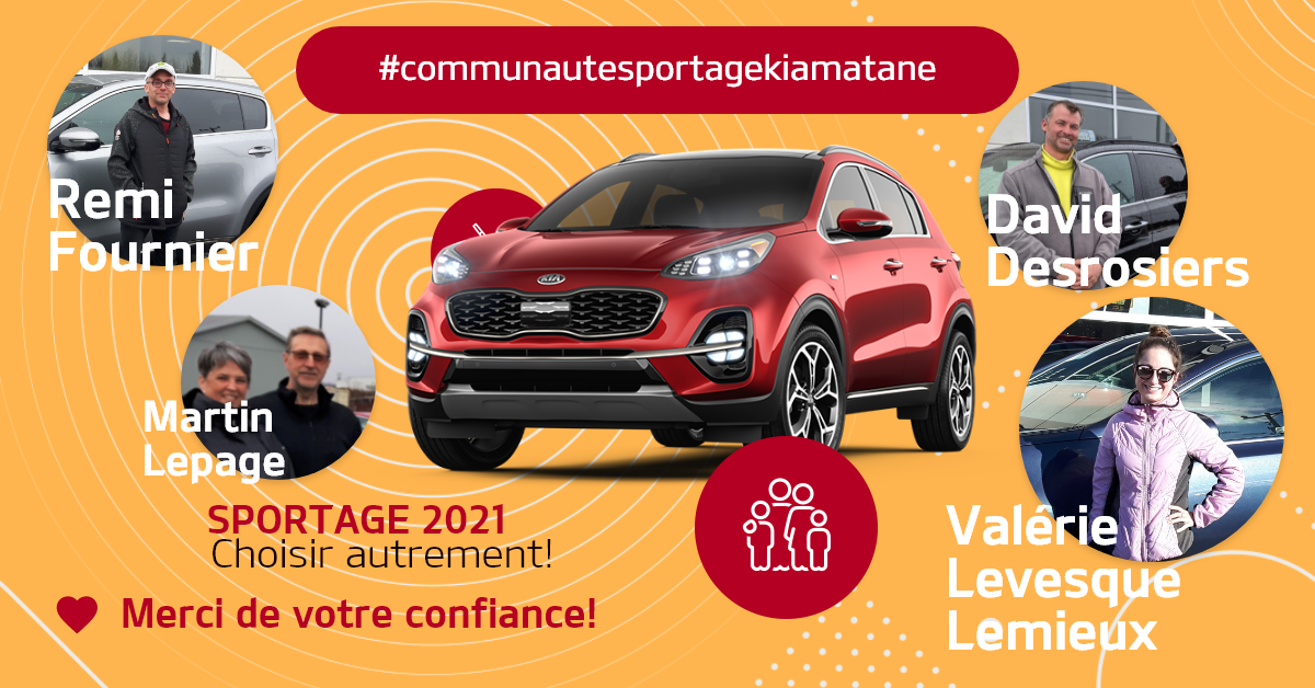 Communauté Sportage Kia Matane