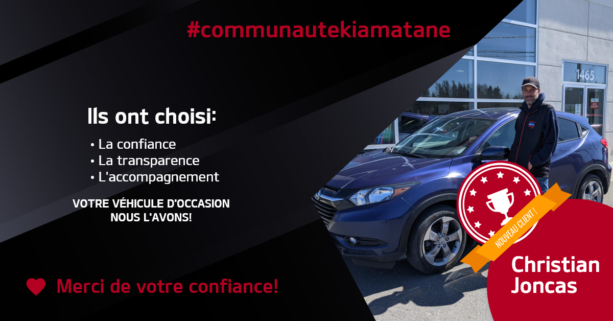 Communauté Occasion Kia Matane