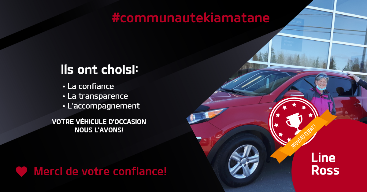 Communauté Occasion Kia Matane