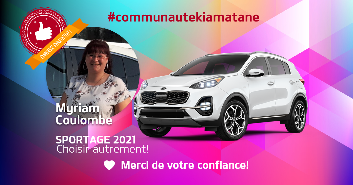 Communauté Sportage Kia Matane