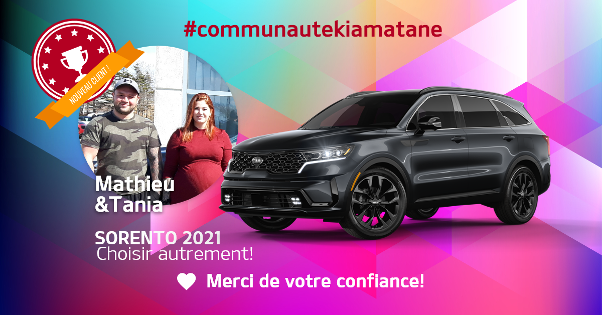 Communauté Sorento Kia Matane