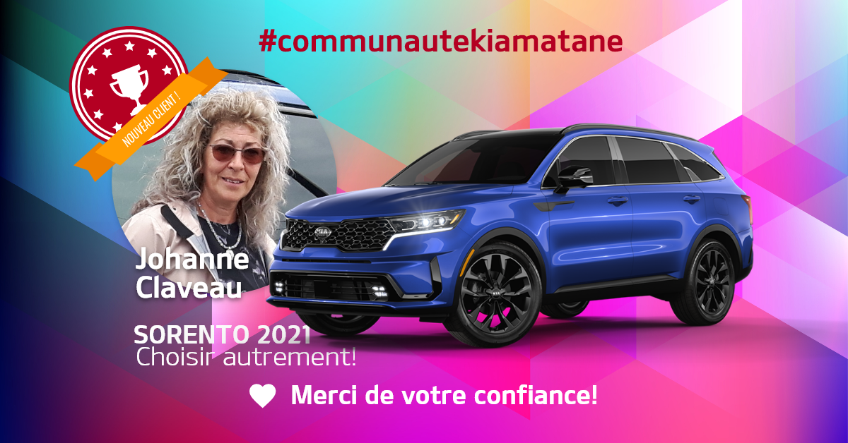 Communauté Sorento Kia Matane