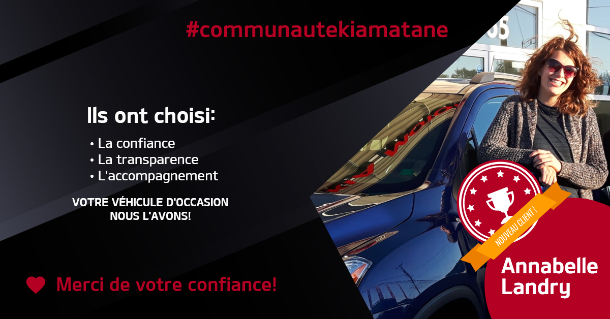 Communauté Occasion Kia Matane