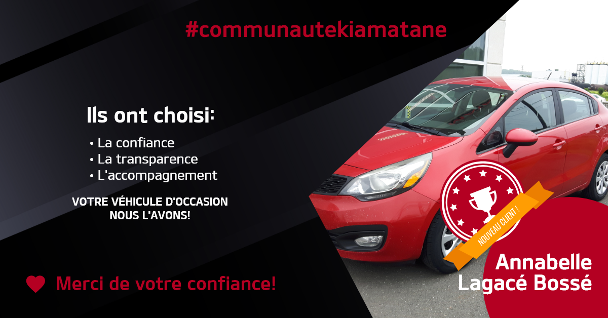 Communauté Occasion Kia Matane