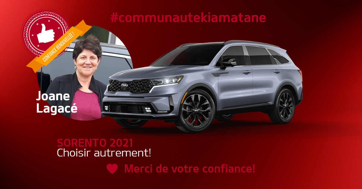 Communauté Sorento Kia Matane