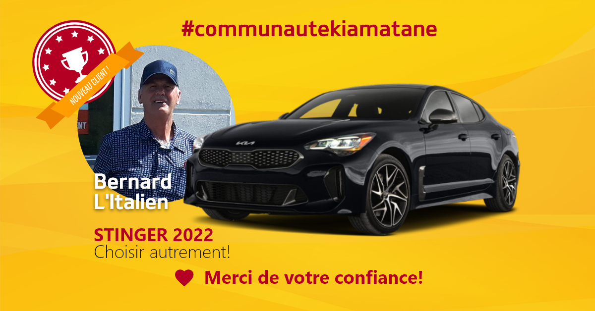 Communauté Stinger Kia Matane