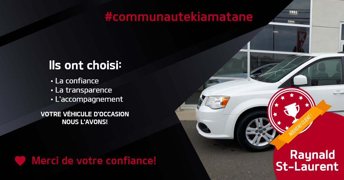 Communauté Occasion Kia Matane