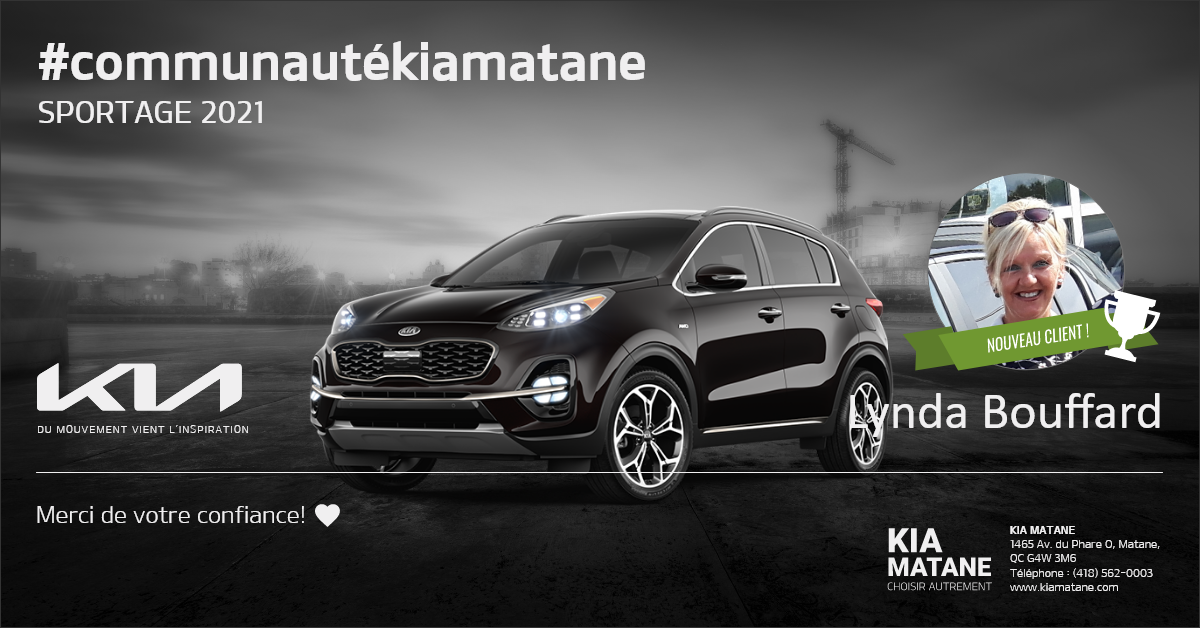 Communauté Sportage Kia Matane