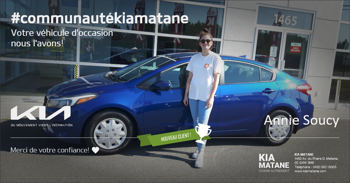 Communauté Occasion Kia Matane