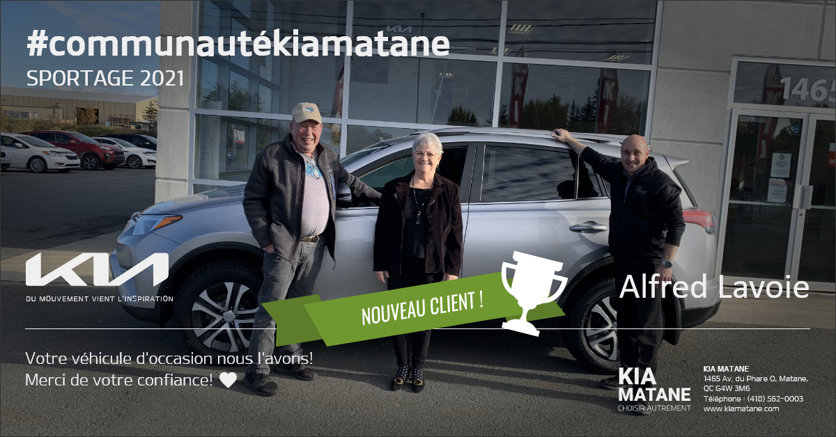 Communauté Occasion Kia Matane