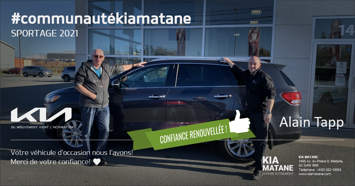 Communauté Occasion Kia Matane