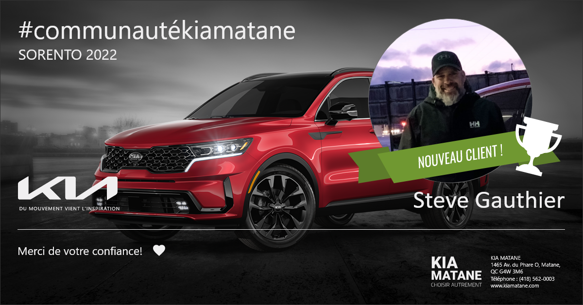 Communauté Sorento Kia Matane